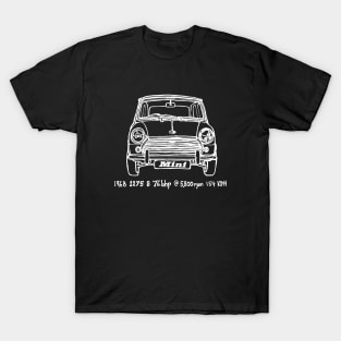 Mini Cooper Mens Womens Number Small Car Daughter T-Shirt